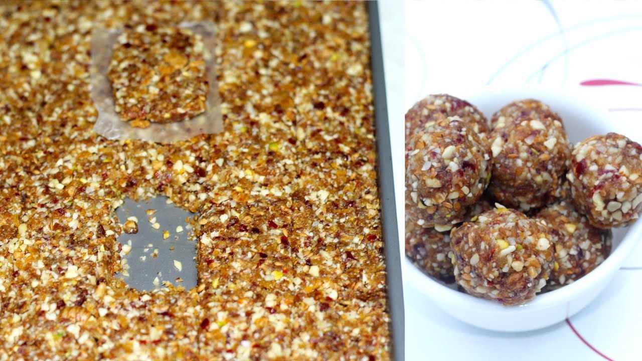 Super Power Immune Energy Boosting Balls or Bars | Perfect winter and Prasad recipe Bhavna's Kitchen