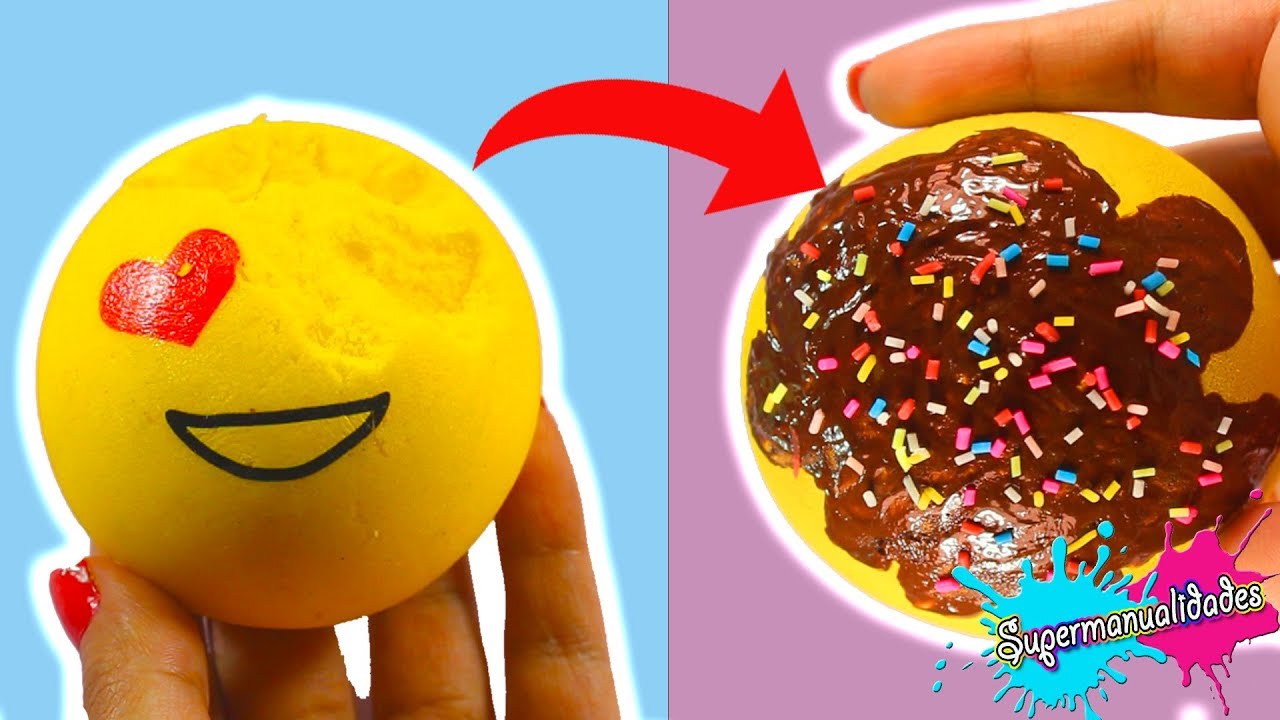 Arreglando y decorando mis Squishies (Squishy) - Supermanualidades