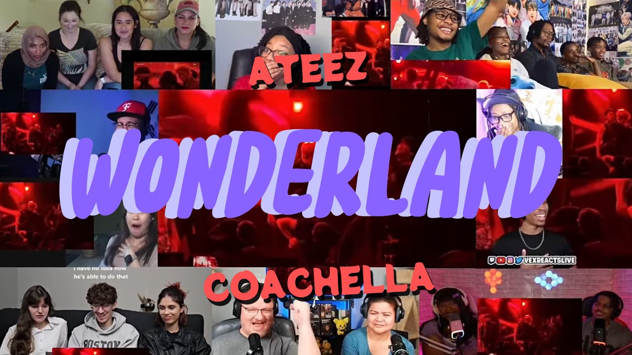 ATEEZ - 'Wonderland' [Symphony NO.9 From The Wonderland] Coachella (weekend 2)  REACTION MASHUP