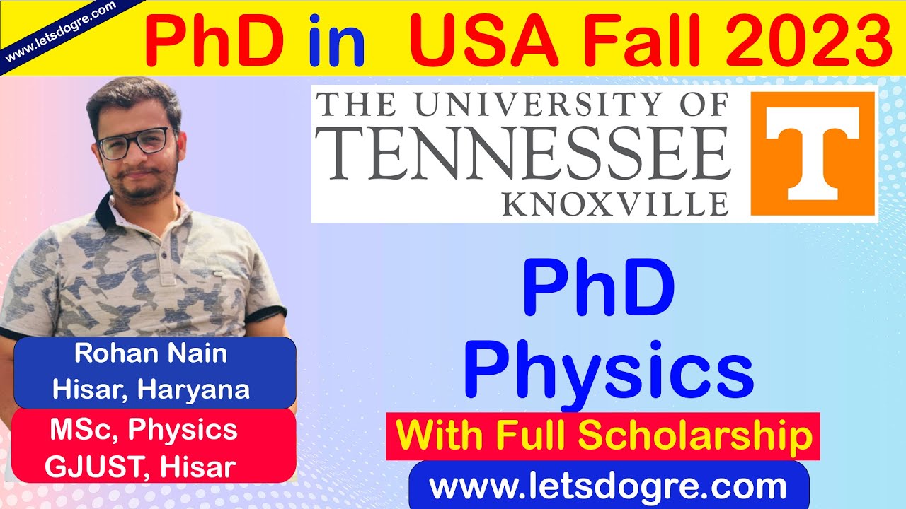 Tennessee| USA PhD in Physics with Full Scholarship