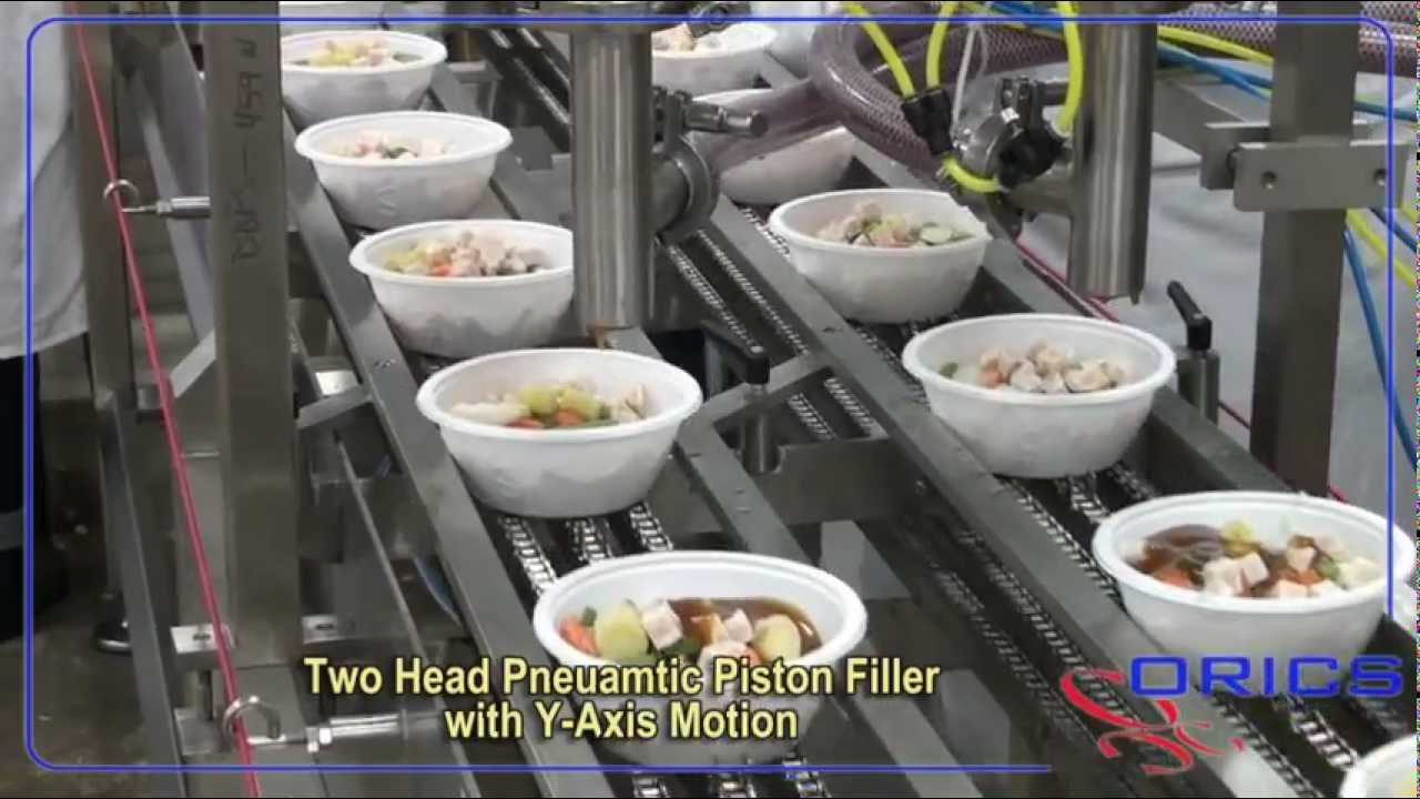 ORICS S-30 Frozen meals Bowl filling and sealing Packaging machine with Tray Sealer