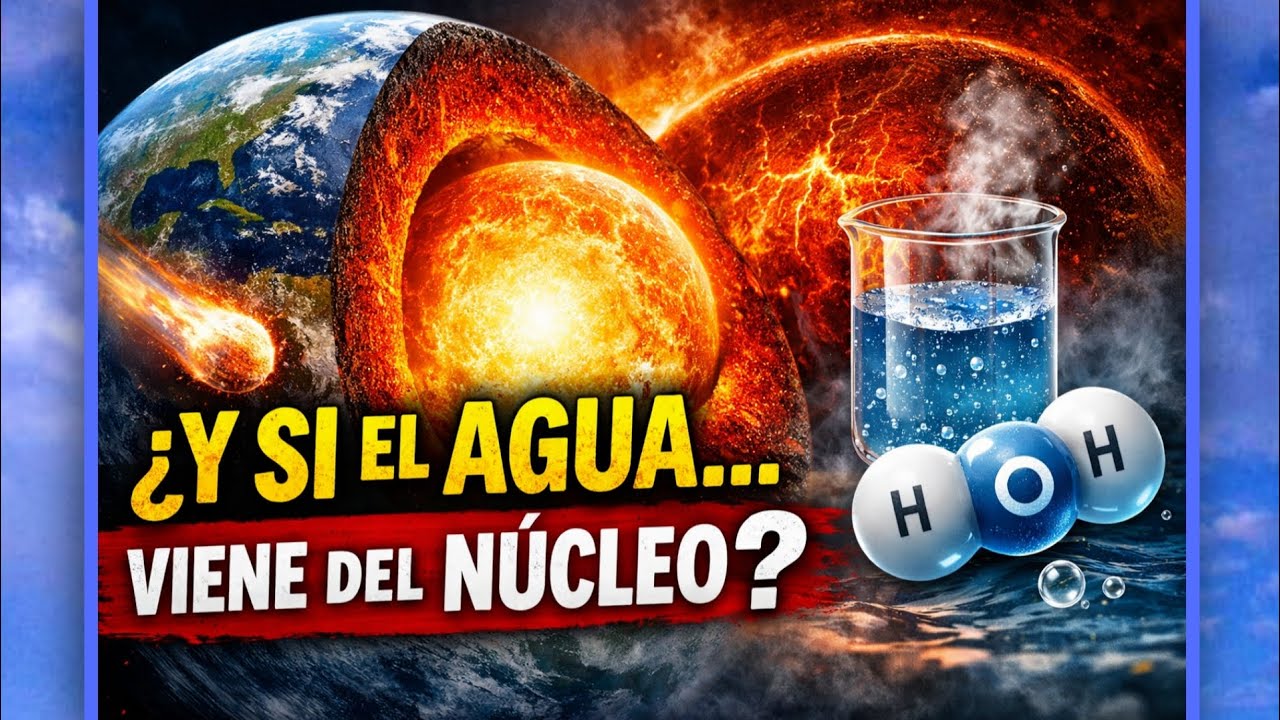 🌊 Descubren algo en el Núcleo de la Tierra que Reescribe su historia⁉️