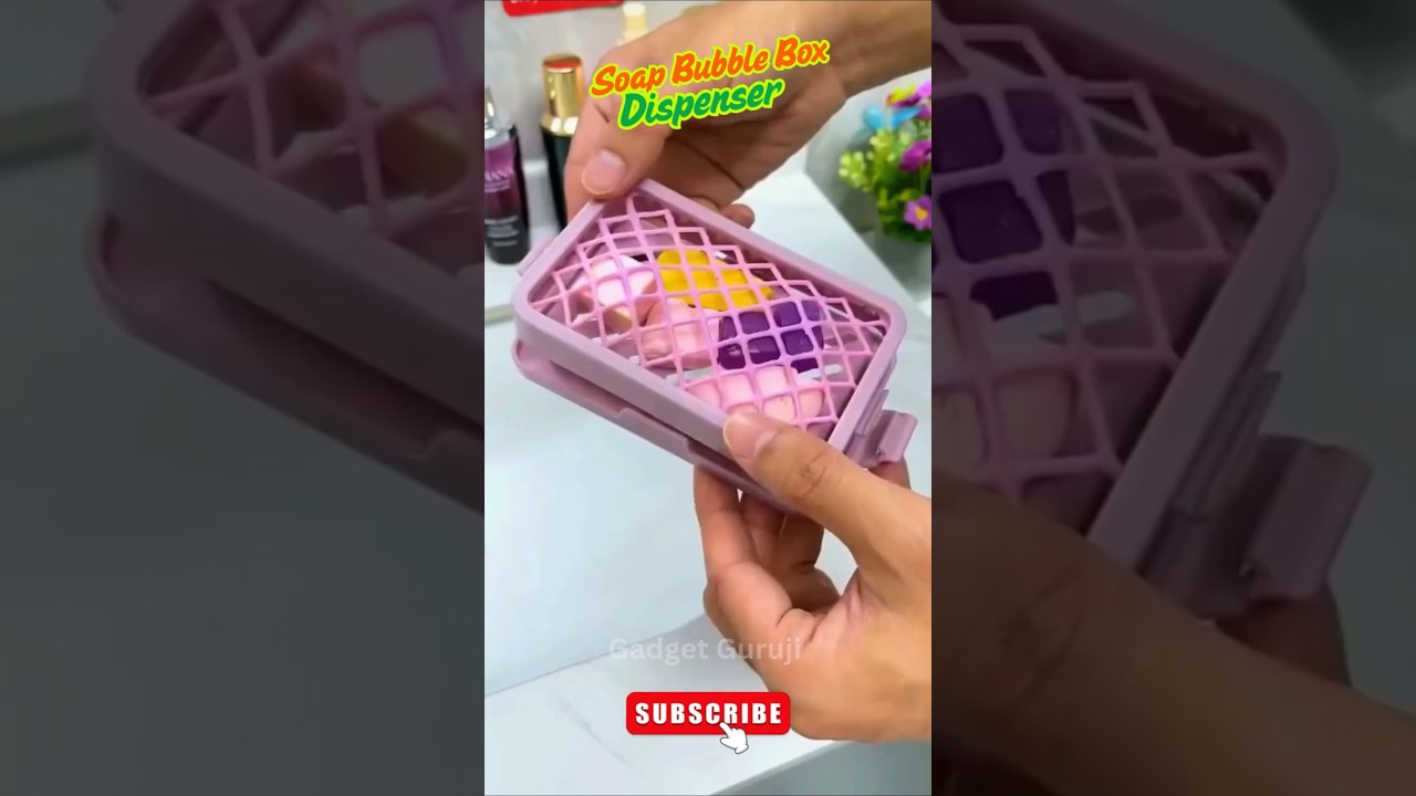 कपड़े धोना हुआ आसान 😍 Soap Bubble Box Gadget 🫧