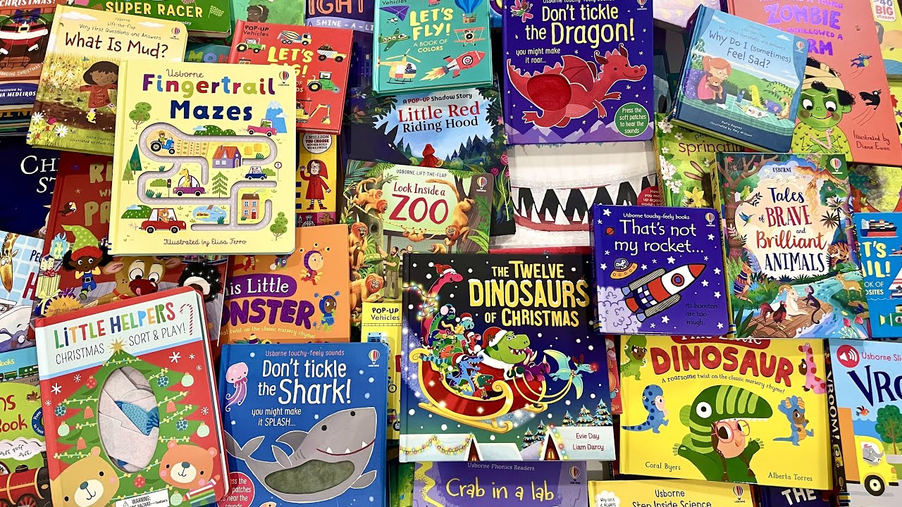 90+ NEW Interactive & Engaging Books for Toddlers & School Children! Paper Pie Books & Usborne Books