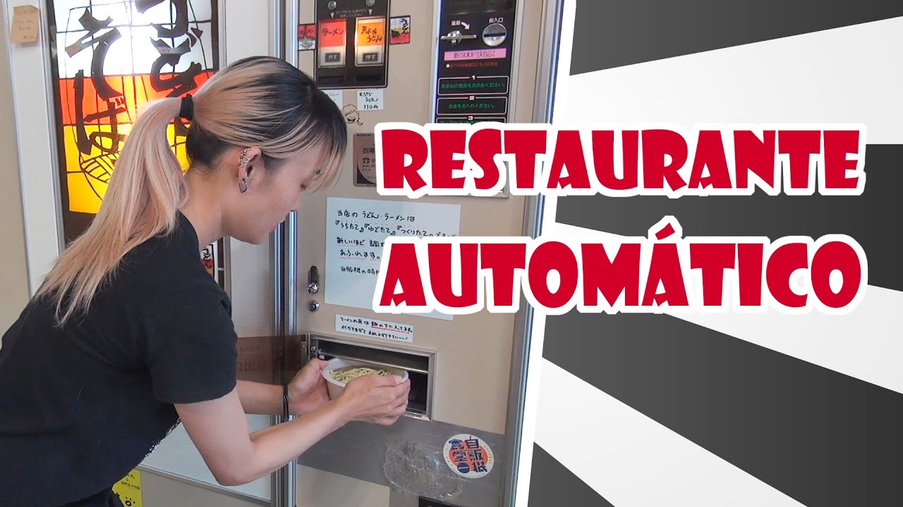 RESTAURANTE DE M&Aacute;QUINAS AUTOM&Aacute;TICAS  SEM ATENDENTES - Jap&atilde;o Nosso De Cada Dia