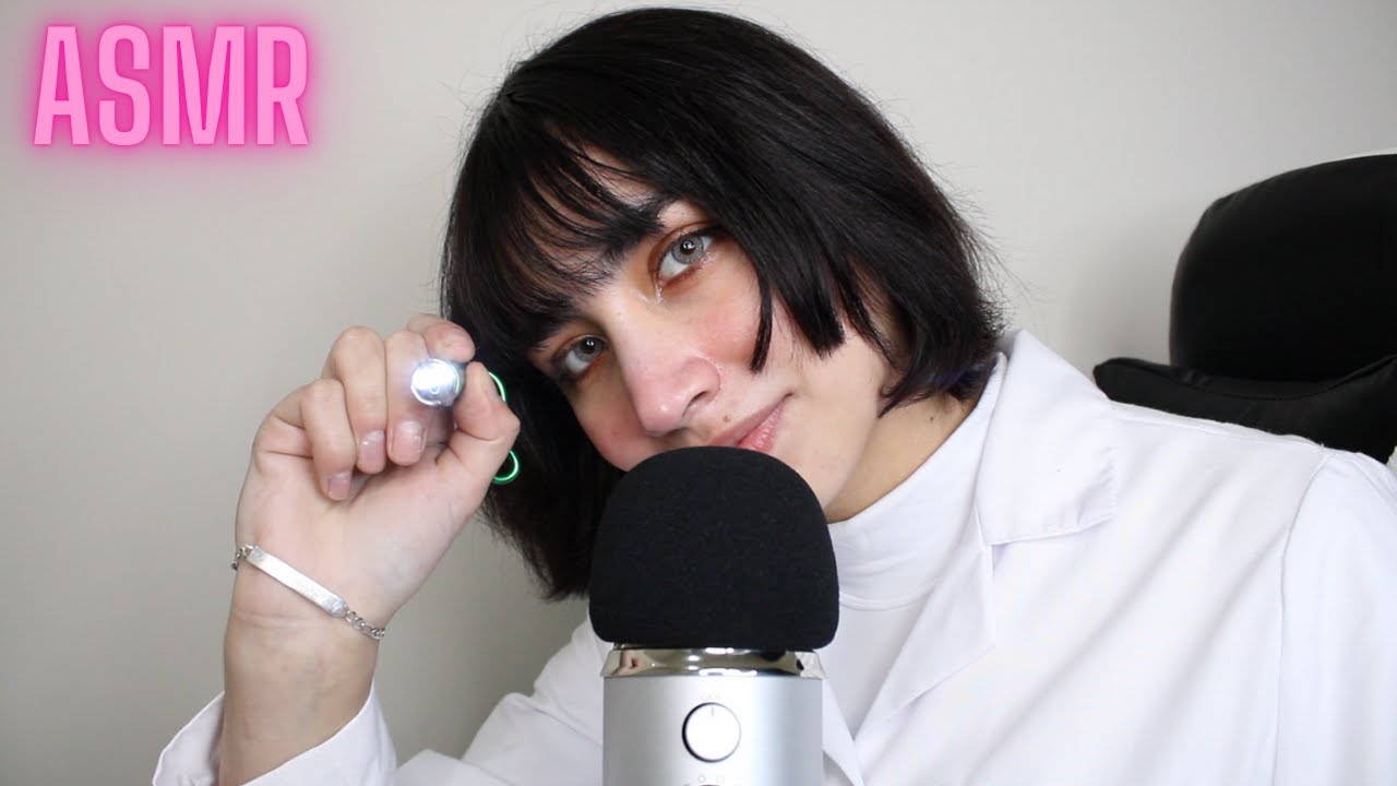 ASMR| Examen Médico General y de Nervios Craneales (Roleplay)