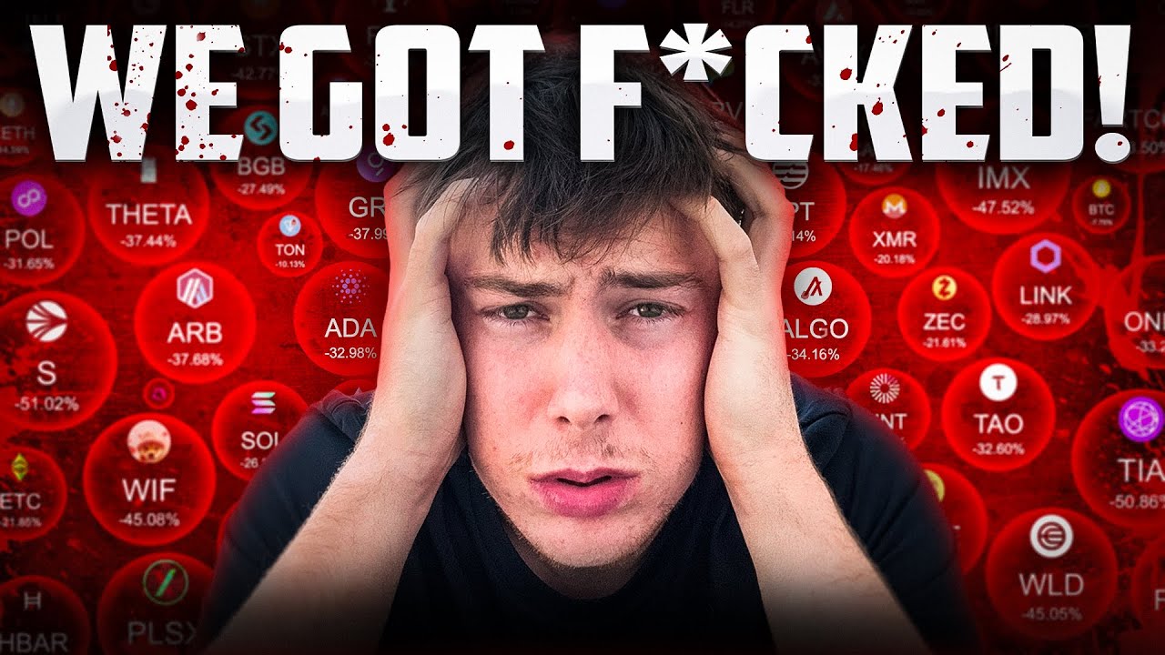 BIGGEST CRYPTO CRASH EVER - What I'm Doing RIGHT NOW!!