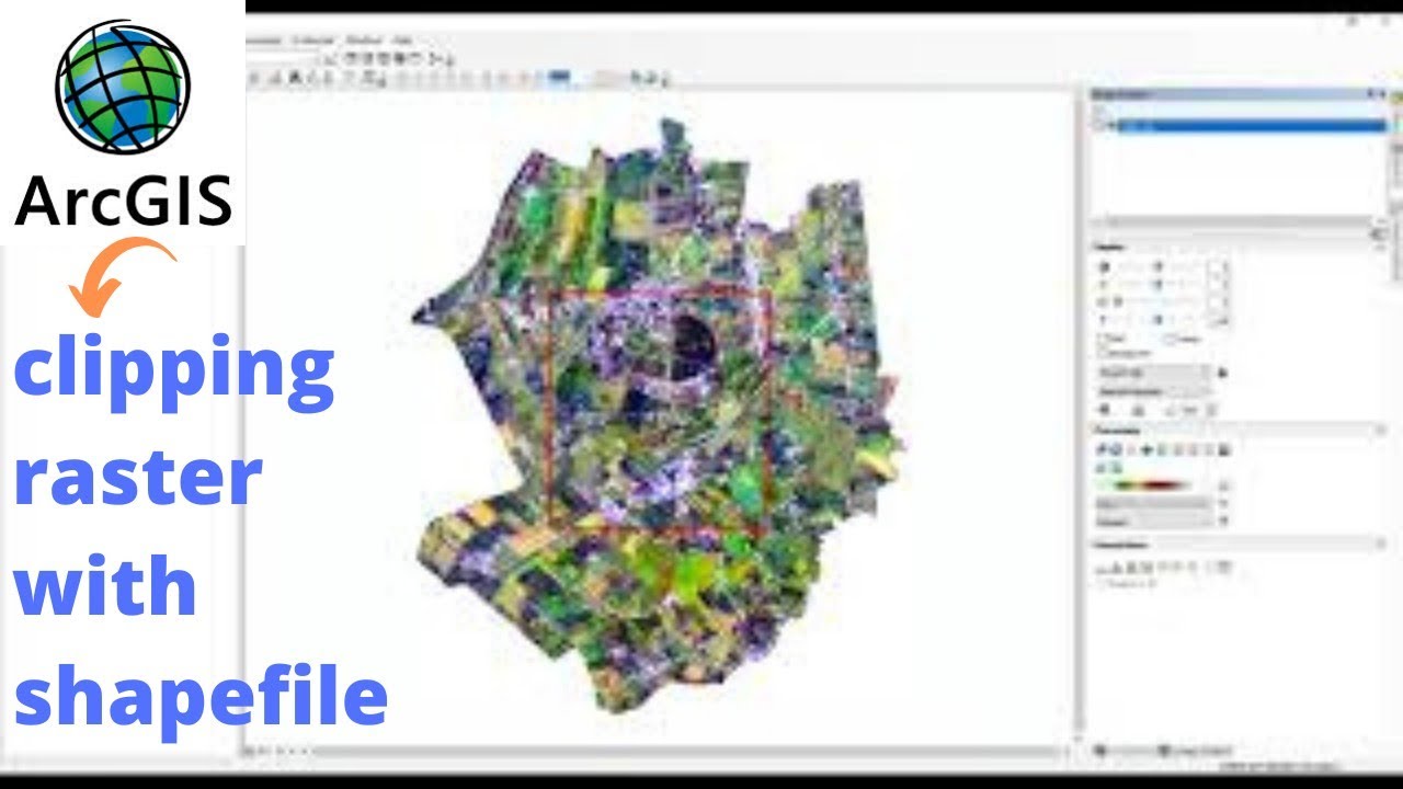 clipping raster with shapefile in ArcGIS