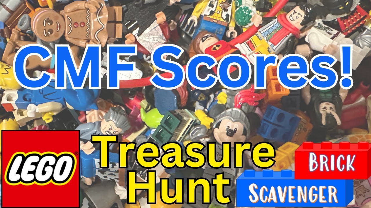 Lego Minifigure Treasure Hunt: Collectible Series Figs are so Cute!