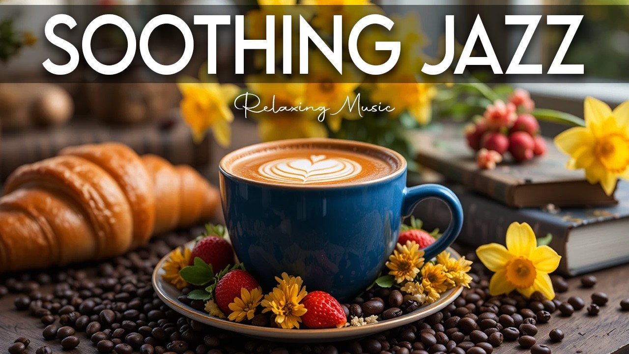 Soothing Jazz Music ☕ Bossa Nova instrumental for Happy Moods, Work & Study