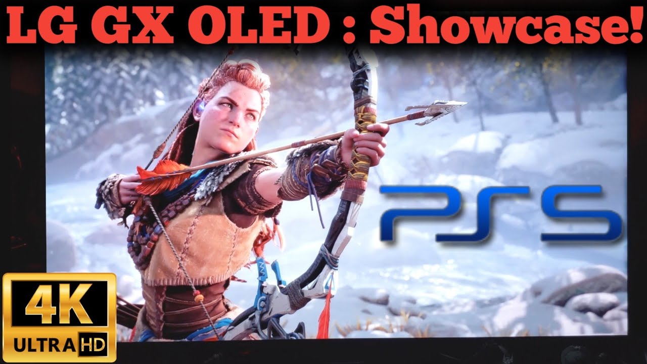 2020 LG GX CX 4K OLED : High End Next Gen Playstation 5 PS5 Gaming Picture Showcase!
