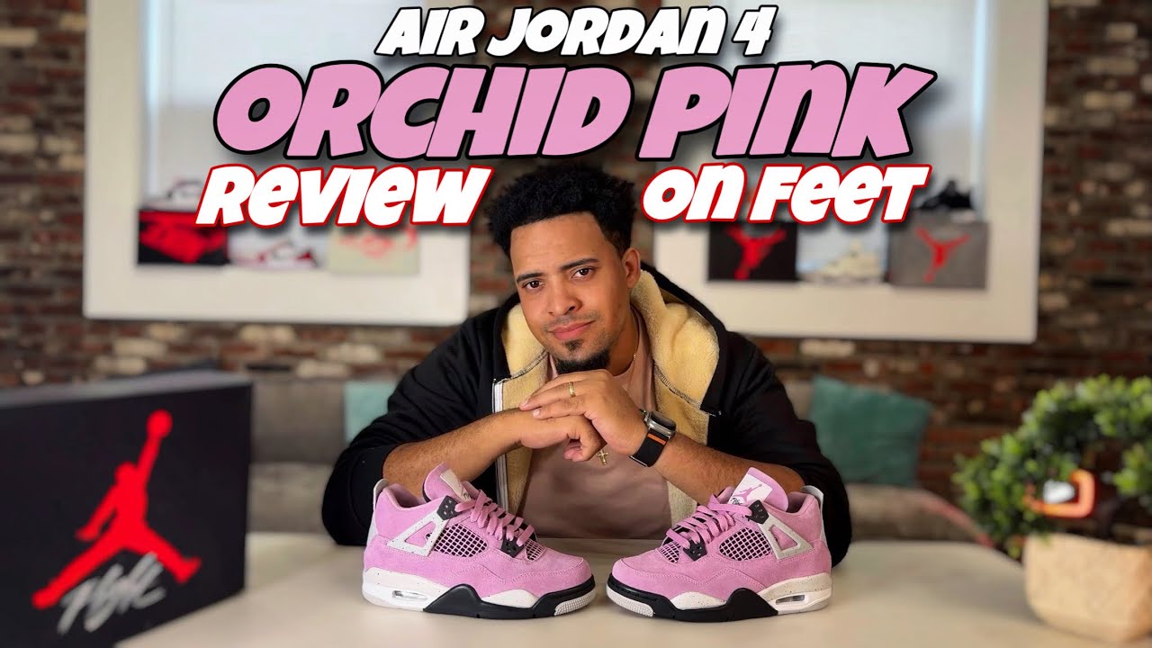 Jordan 4 Orchid Pink - Review & On Feet