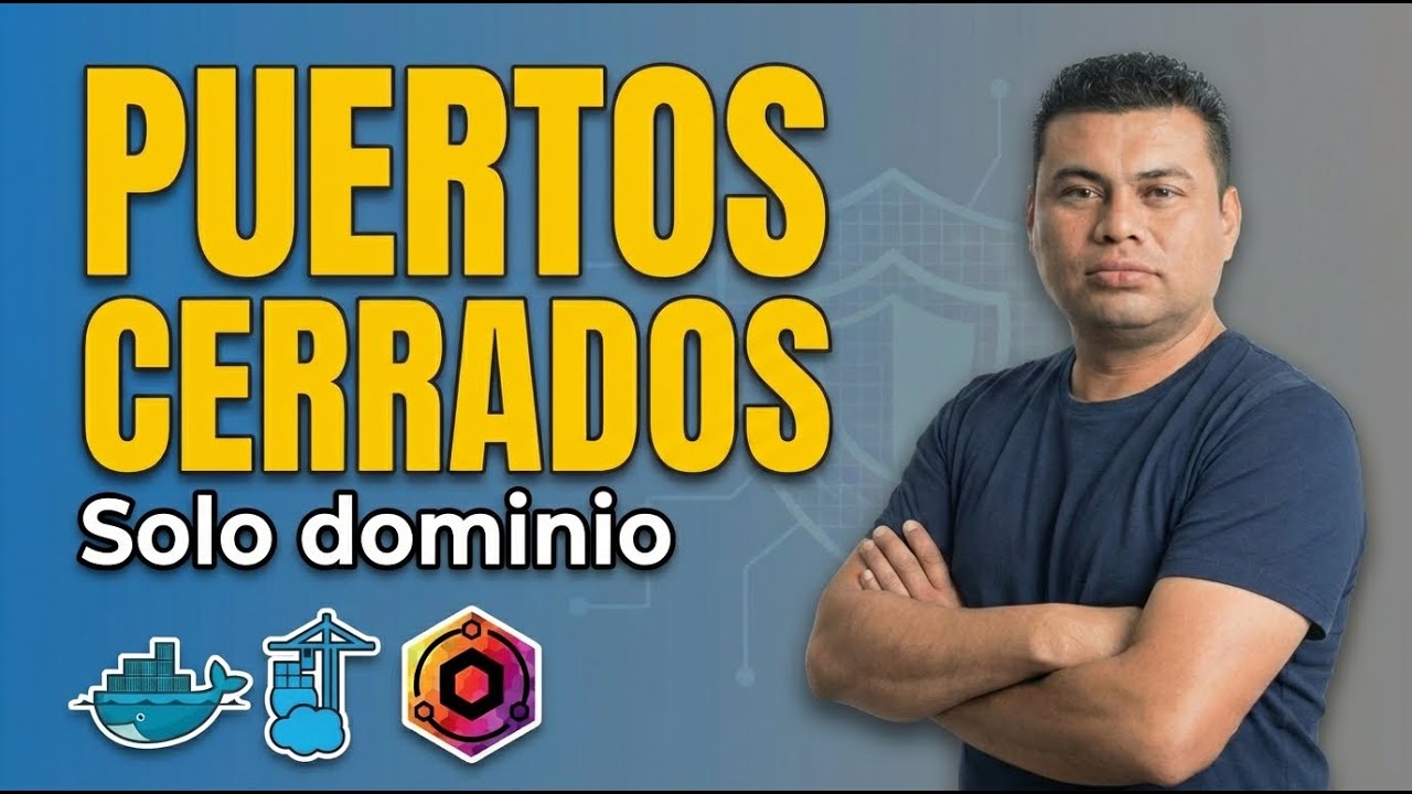 🔒 Cierra los PUERTOS y protege tus apps en Docker con NGINX y Dominio