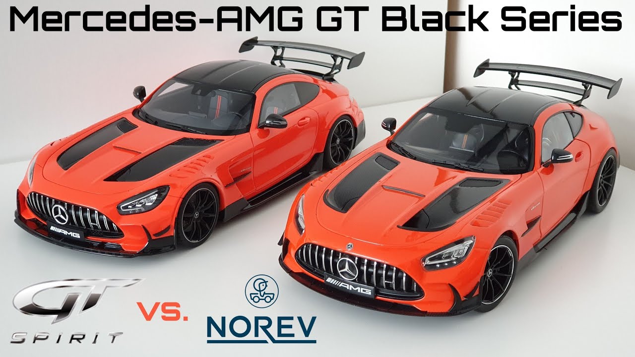 COMPARISON: GT Spirit vs. Norev 1:18 Mercedes-AMG GT Black Series
