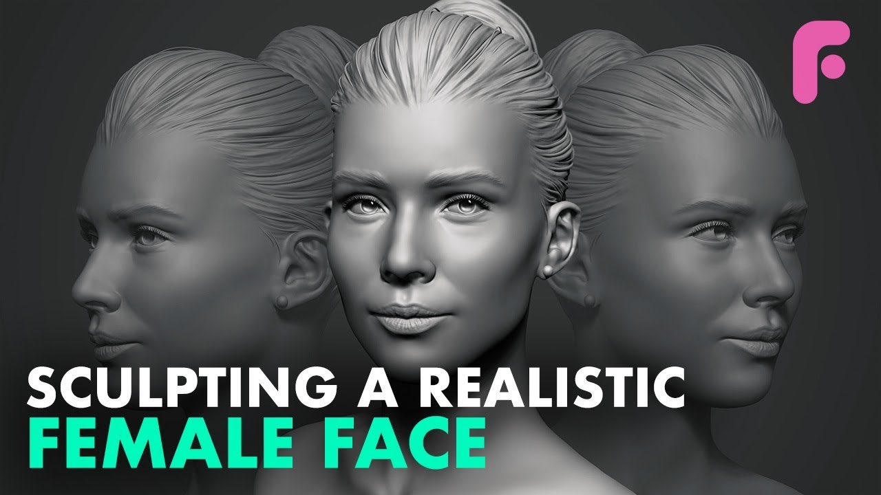 Sculpting a Realistic Female Face in ZBrush