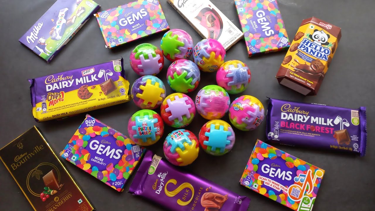 Gems opening video, surprise toys, chocolate opening video, lots of chocolates,Cadbury celebration