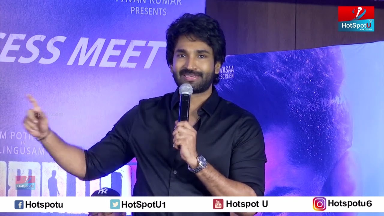 Aadi Pinishetty Shocking Speech At Warrior Success Meet  | Hotspot U