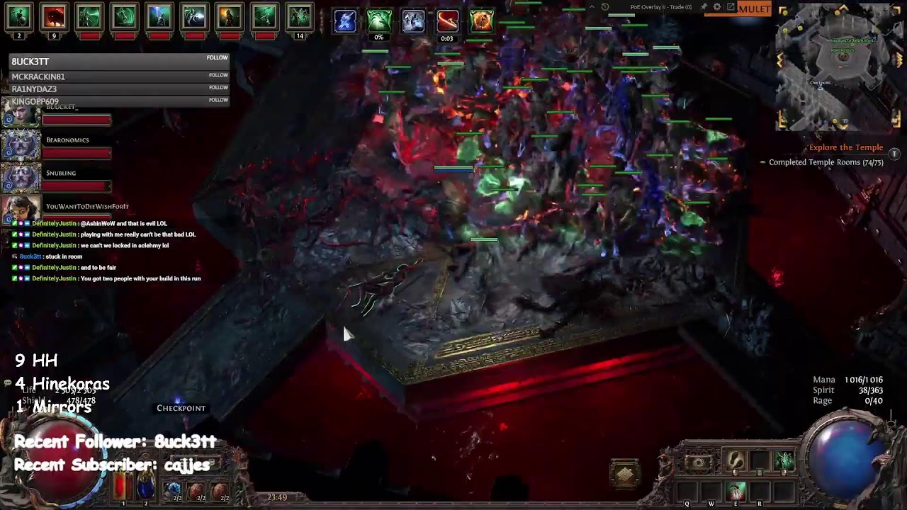 My temple is your temple, free boosts :)