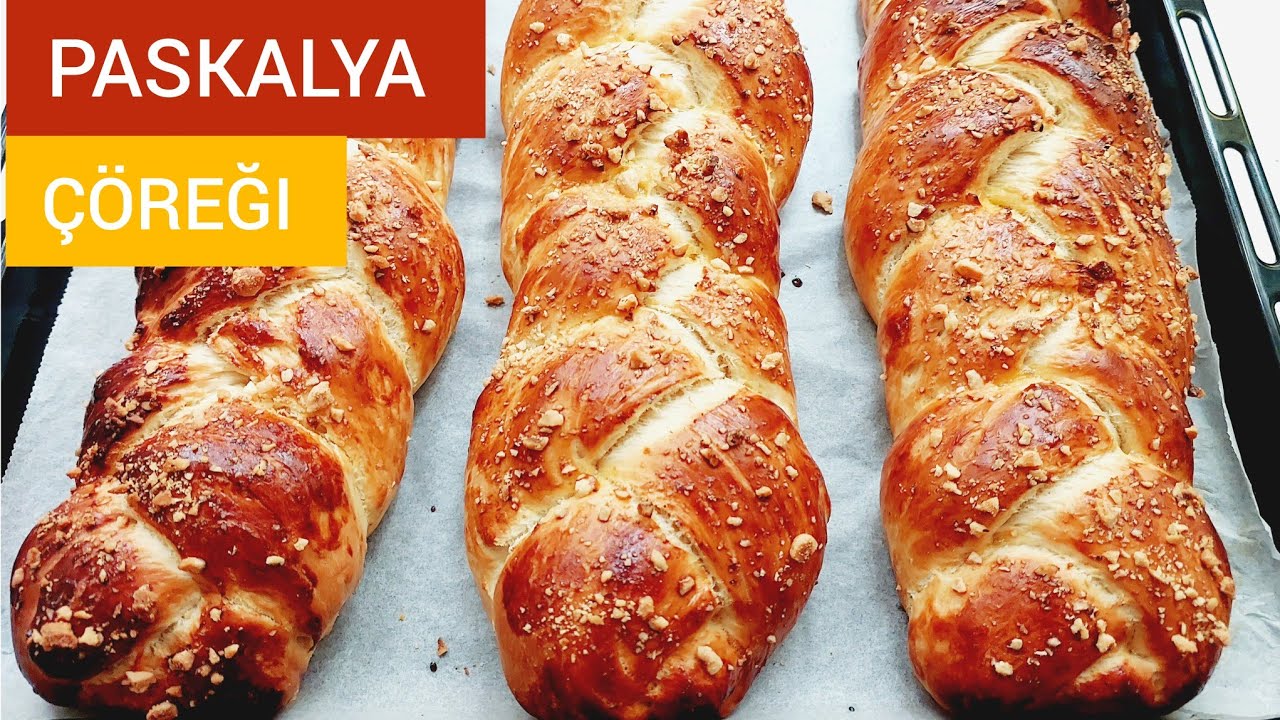 PASTANE USULÜ PASKALYA ÇÖREĞİ TARİFİ / Paskalya Çöreği Nasıl Yapılır?  #çörektarifi #çörek