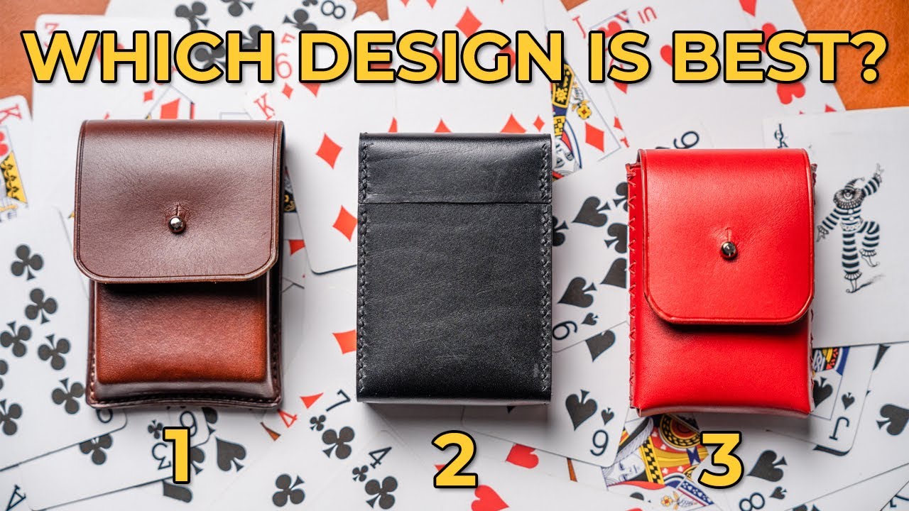 Playing Cards Boxes / 3 designs / Make Along - Which is your favourite?