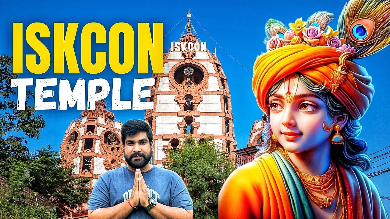 Delhi's Biggest Iskcon Temple 🦚 Kalkaji &bull; COMPLETE INFORMATION &bull; Iskcon Temple Delhi