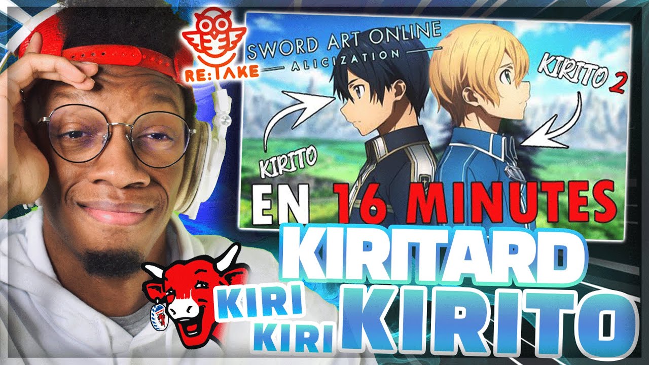 JE RÉAGIS À Sword Art Online III (Partie 1) EN 16 MINUTES DE RE: TAKE !