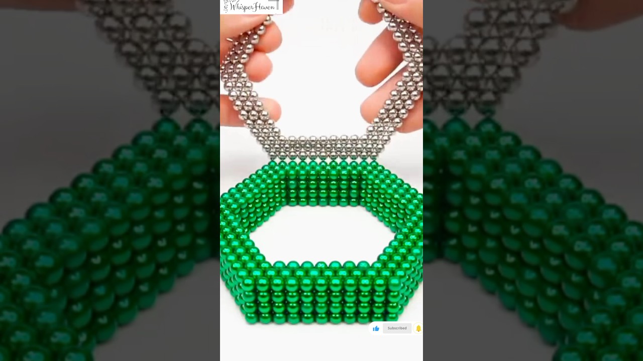 Experience Ultimate Relaxation with Magnetic Balls ASMR: #satisfication #relaxation #asmr #trending