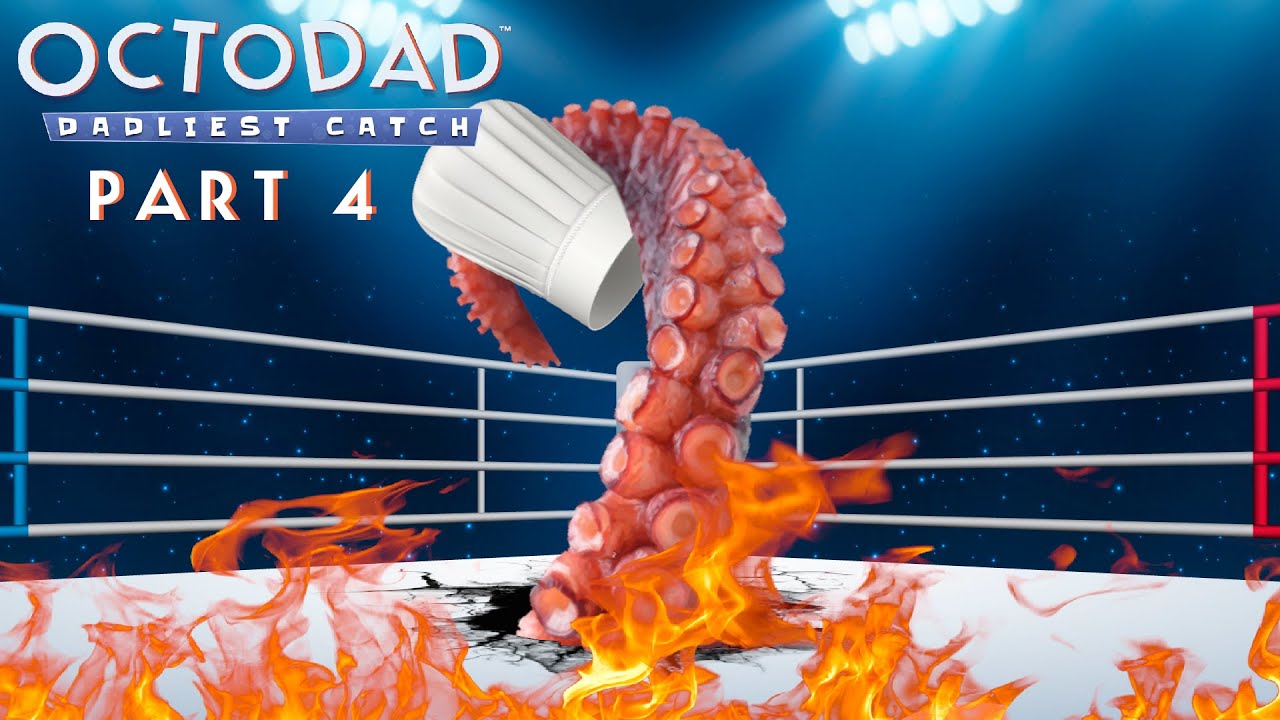 ABSOLUTELY POWER BOMBED HIM!!!!! Octodad: Dadliest Catch - Part 4