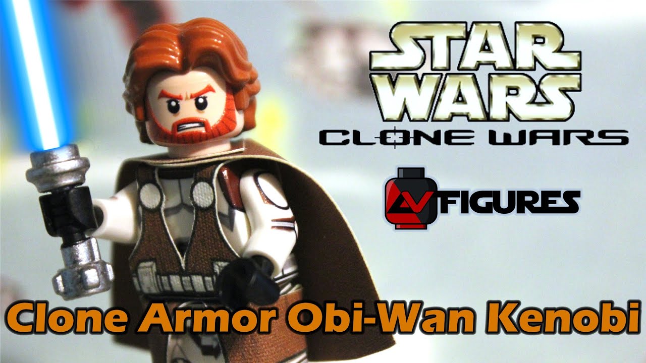 LEGO Star Wars Clone Wars - Clone Armor Obi-Wan Kenobi - By AvFigures