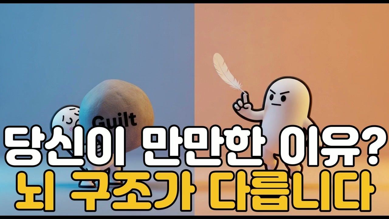 당신이 만만한 이유 뇌 구조가 다릅니다