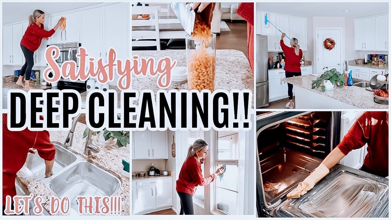 *SATISFYING* DEEP CLEAN WITH ME 2021 | DEEP CLEANING MOTIVATION | CLEANING ROUTINE 2021