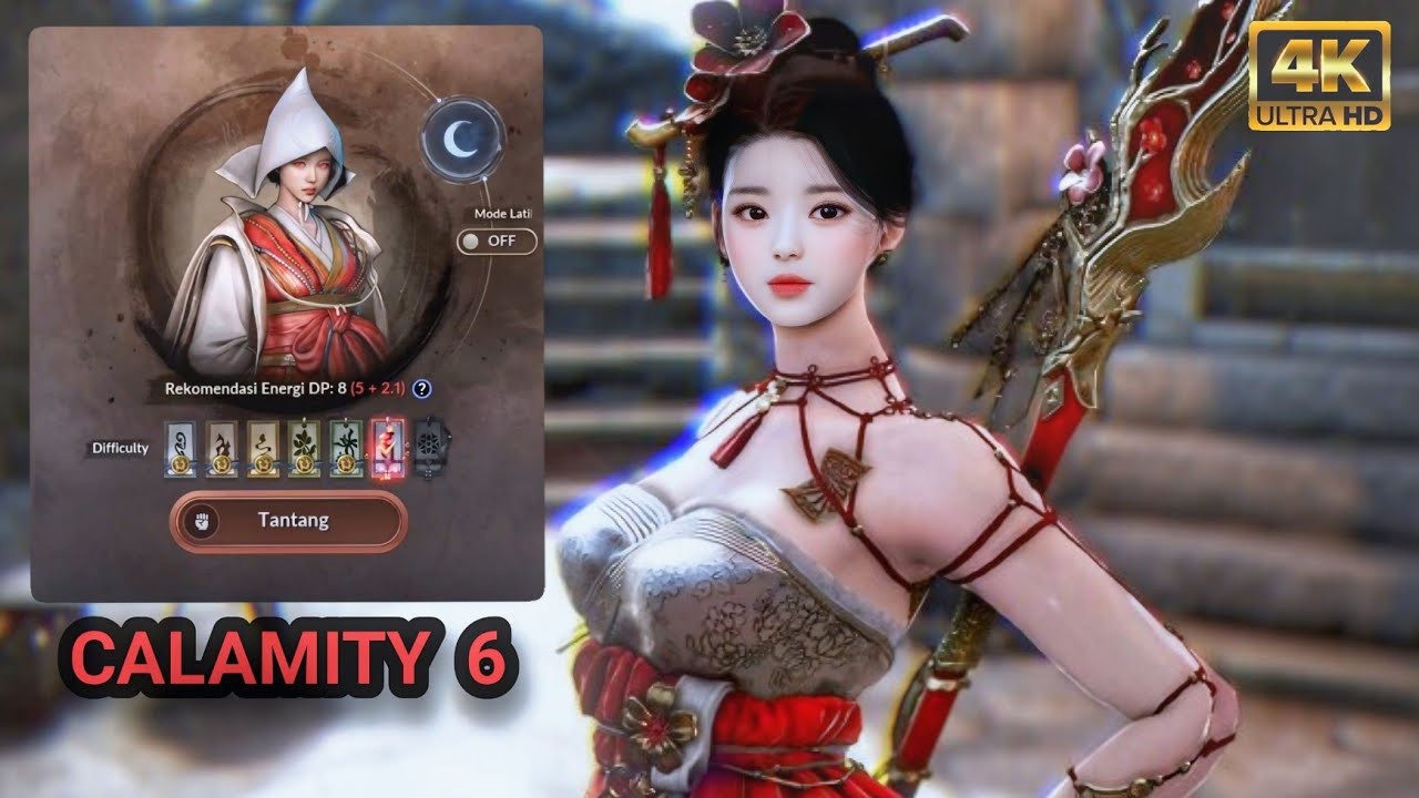 Black Desert Mobile | Primrose 🌸 | Black Shrine: Bari Forest. Calamity 6 | Gameplay support 4K