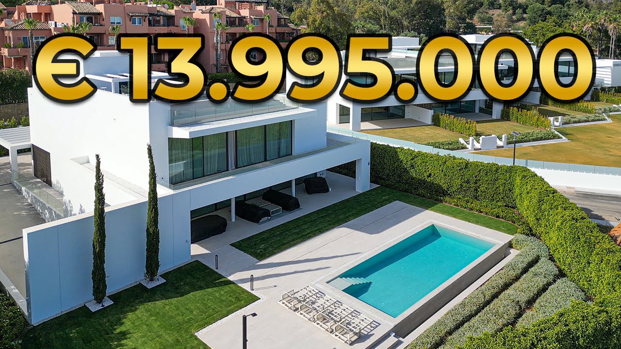 Inside a € 13.9M BEACHSIDE VILLA FOR SALE IN GOLDEN MILE | Marbella Spain