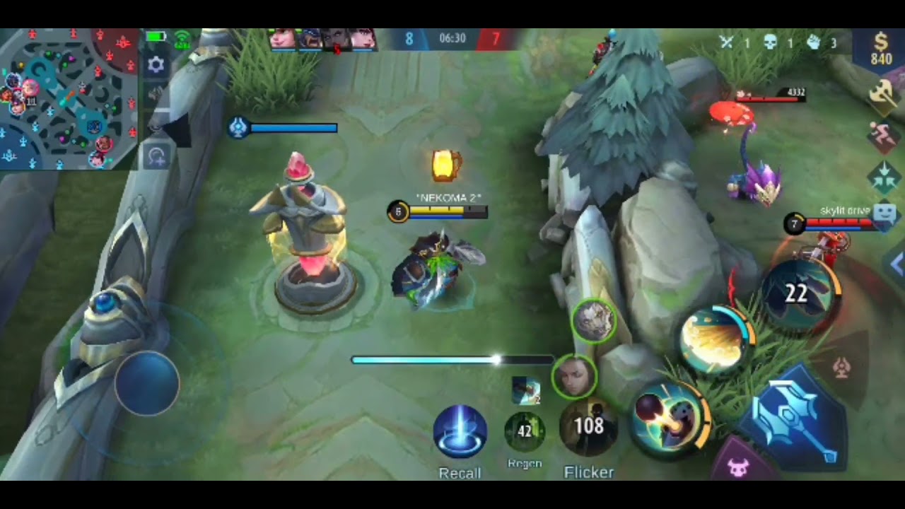 TOP PH JOHNSON MEETS TOP PH BANE IN RANK MLBB 2021