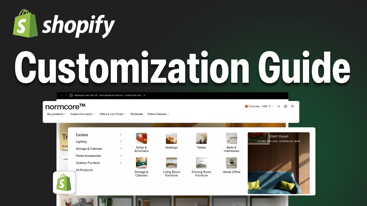 Shopify Dawn Theme Mega Menu Customization Tutorial For Beginners (2026 Guide)