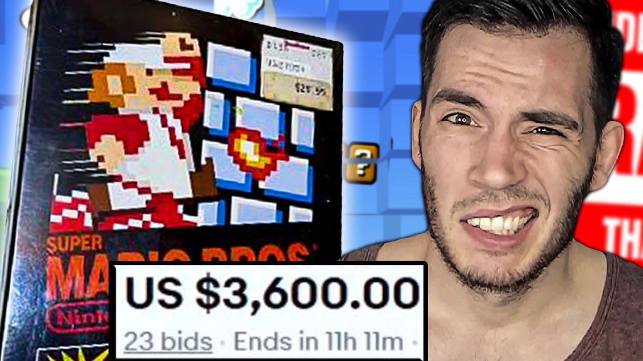 I Bid Thousands of Dollars on Super Mario Bros...