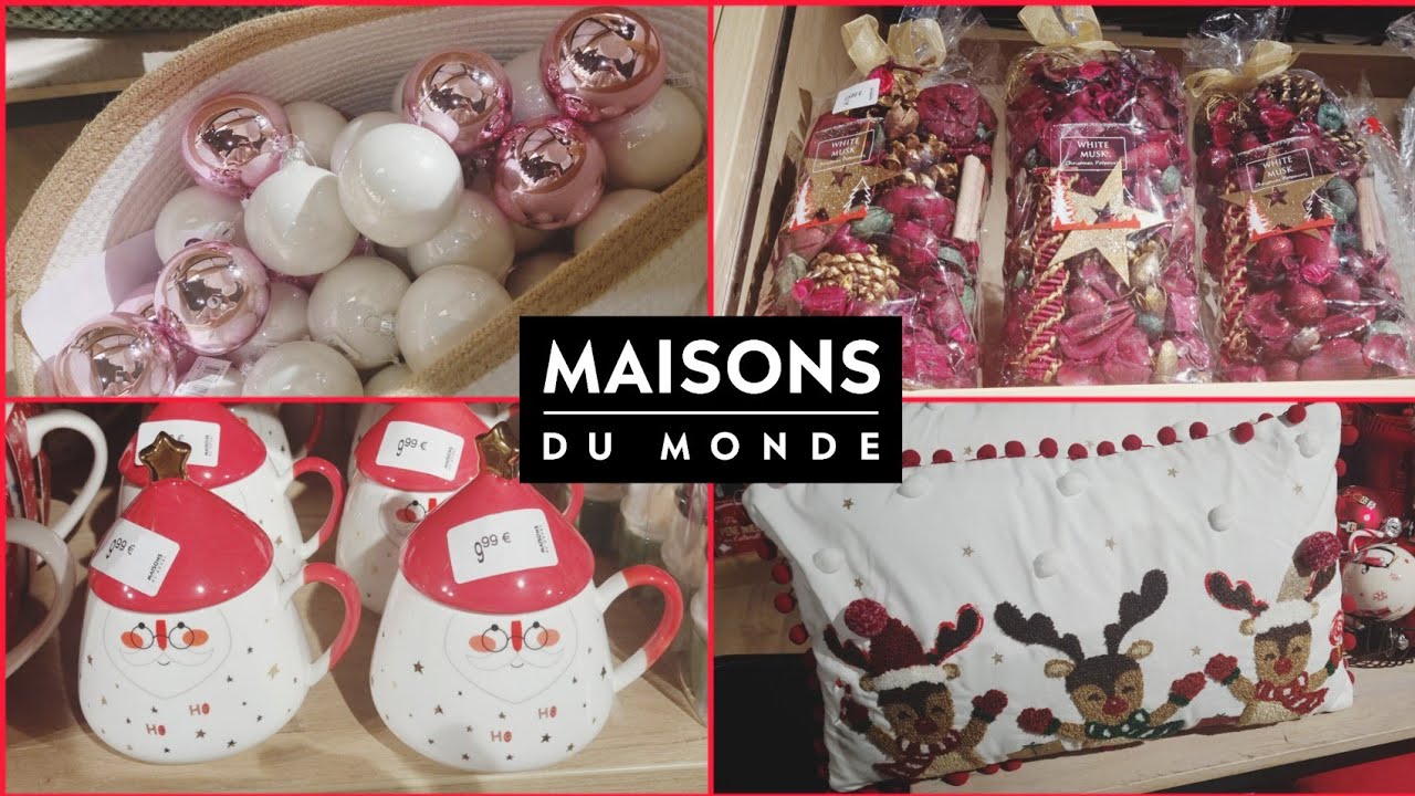 🎅🏻🎄MAISONS DU MONDE NOËL 2023 ❤️
