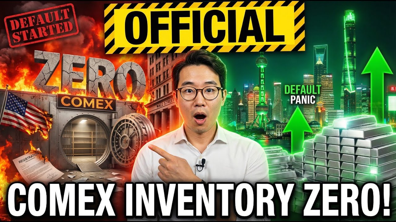 OFFICIAL: COMEX Registered Silver Inventory Just Hit ZERO &mdash; The Default Has Started
