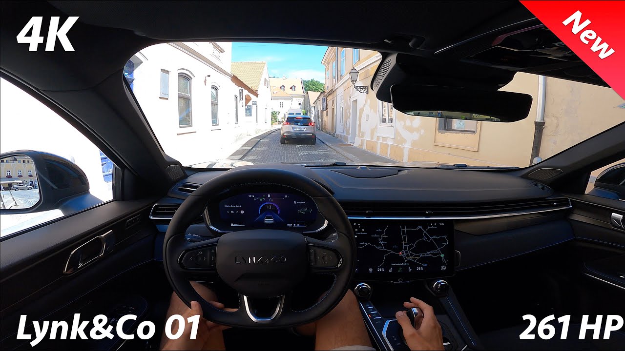 Lynk&Co 01 2024 POV Test drive 4K (1.5 TD 261 HP) PHEV