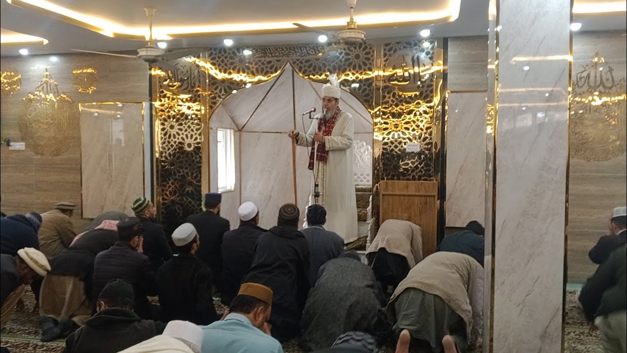MUFTI GM SAJID AL MAKKIs Juma lecture at jamia masjid Faizan E Madina g-7/2 Islamabad. live Video561