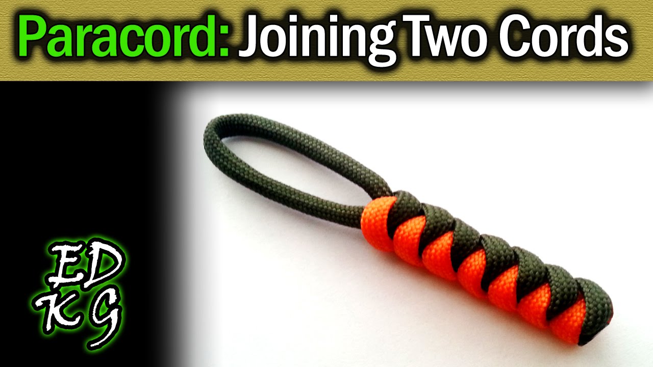 Simple Paracord: Joining Cords & 2-color Snake Knots