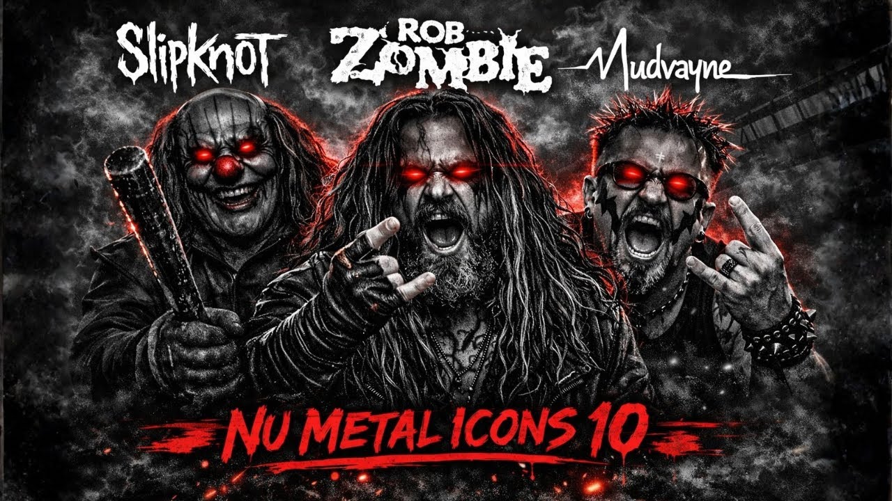 Rob Zombie, Slipknot & Mudvayne Inspired AI Mix | Nu Metal Icons (Vol 10)