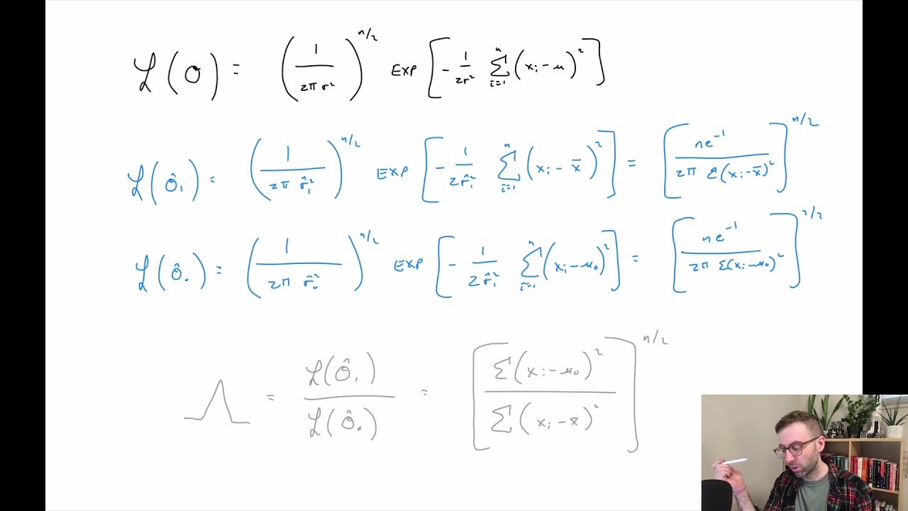STAT 510 /// Likelihood Ratio Test Examples