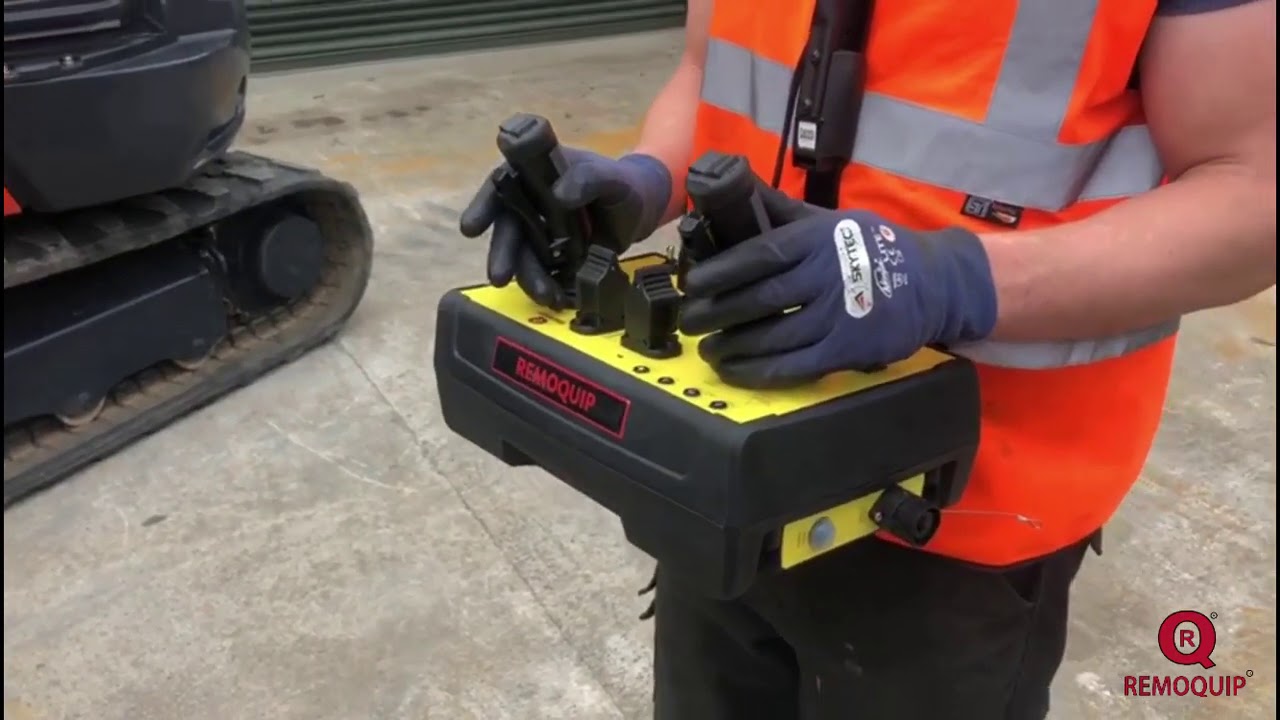 How To Operate Remoquip Remote Control Machines