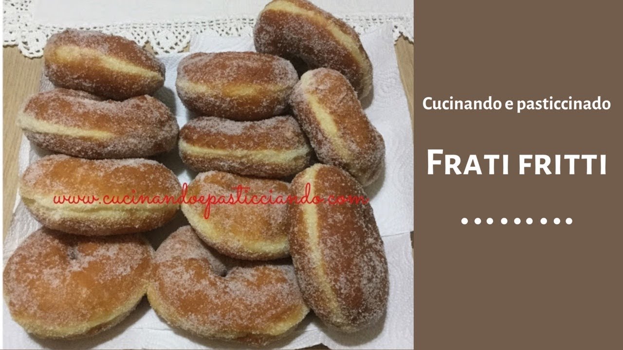 FRATI FRITTI “Parafrittus”RICETTA SARDA 🍩🍩🍩