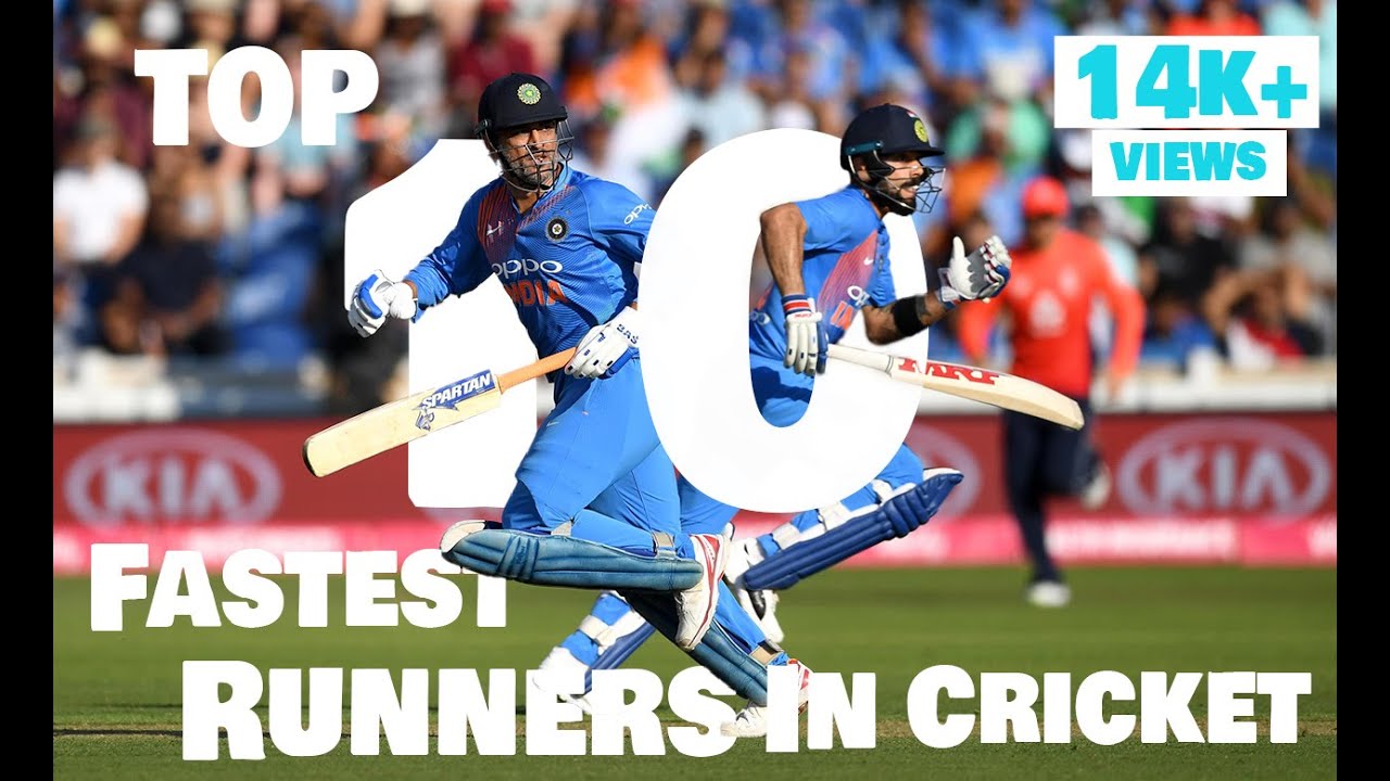 Top Ten Fastest Runners In Cricket!!