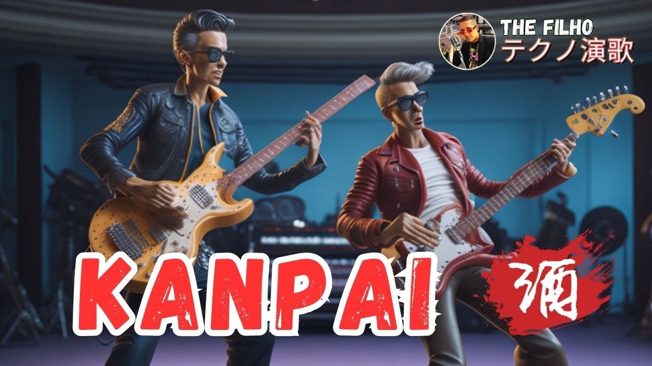 Kanpai Feat. The Filho テクノ演歌 #enka #jpop #lyrics #rocknroll #oldies #viral