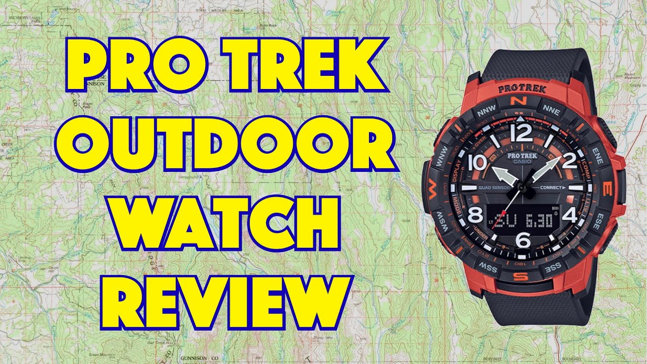 Casio Pro Trek PRT-B50 Bluetooth Watch - Review