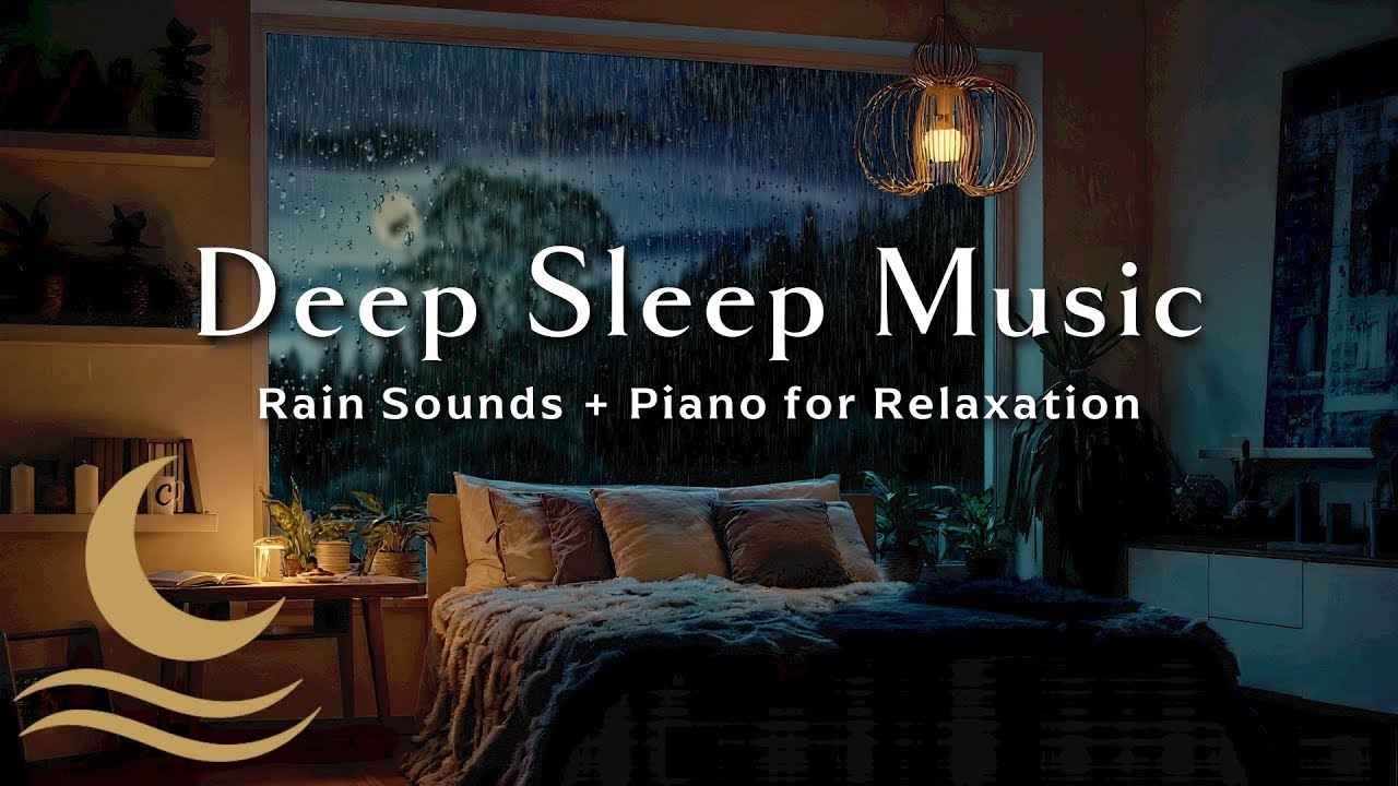 LIVE: FALL INTO SLEEP INSTANTLY - Relaxing Sleep Music | Rain Sounds for Stress Relief & Anxiety