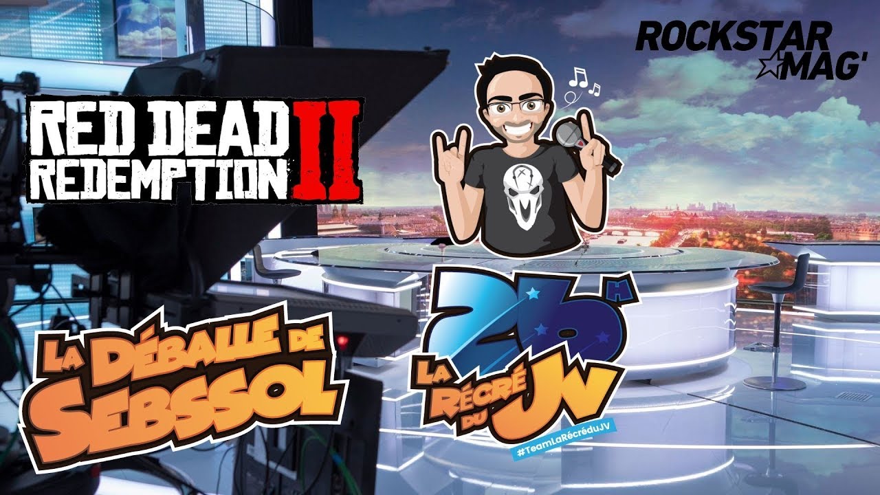 La D&eacute;balle de SebSSol avec Chris Liberty 93 de Rockstar Mag : 2018 l'impact de Red Dead Redemption 2